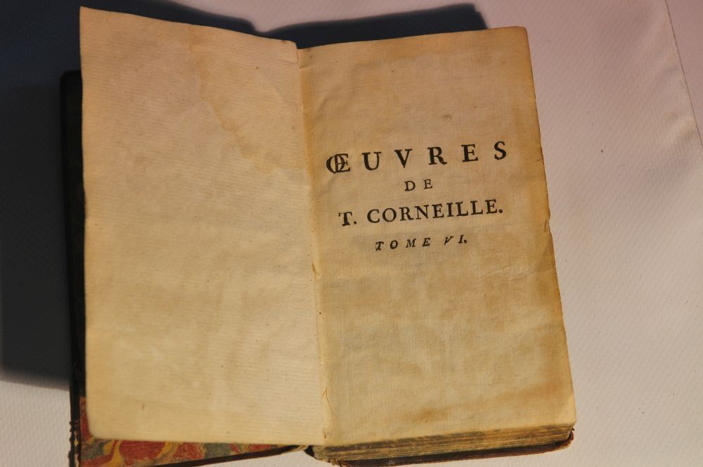 Starodruk OEUVRES de T. Corneille tome VI 1763