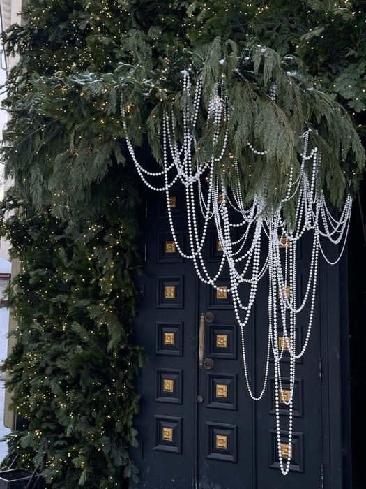 Новорічні  віночки,  декор