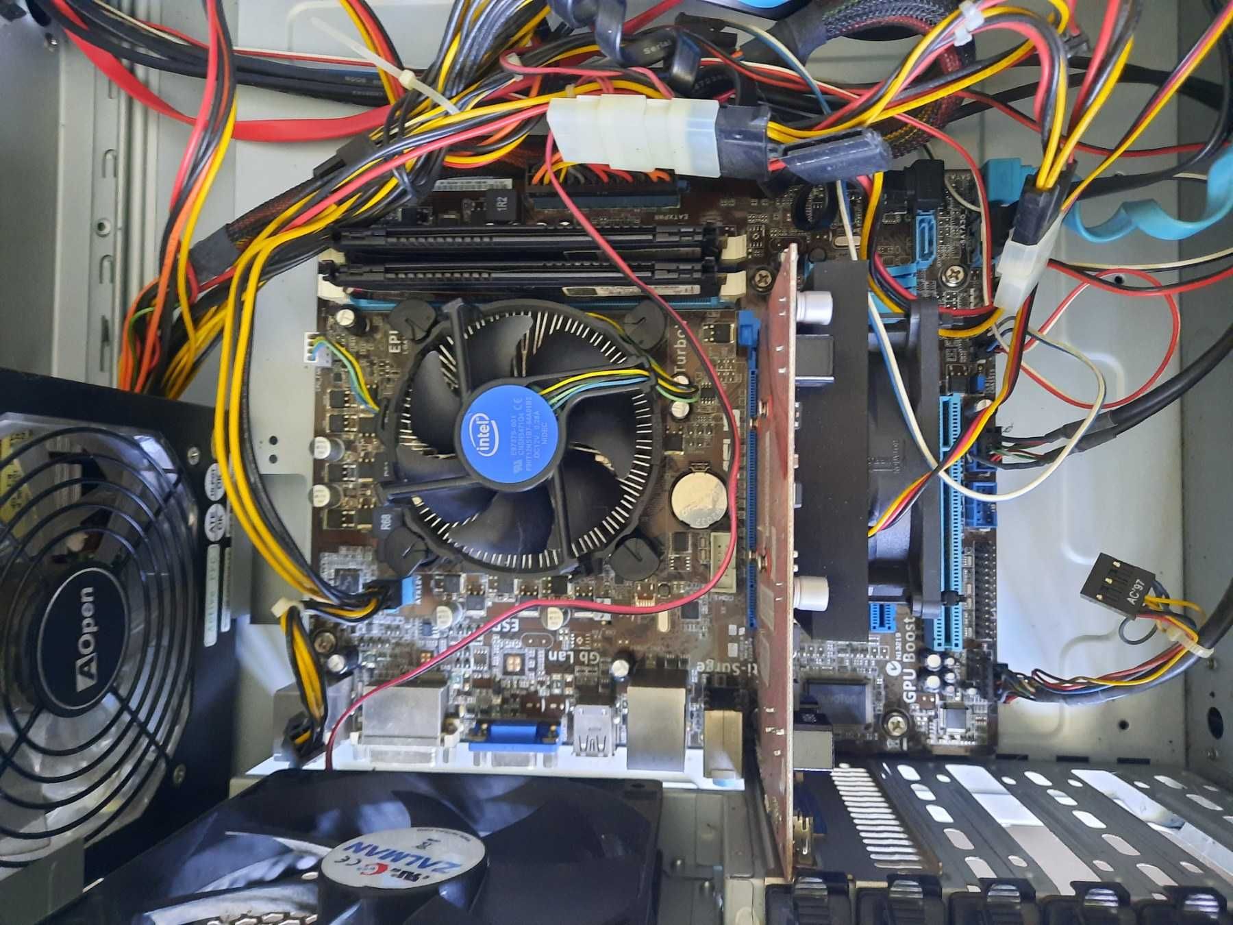 Компьютер, Intel Core I7, память 16 Gb, SSD 256, HDD 1 Tb