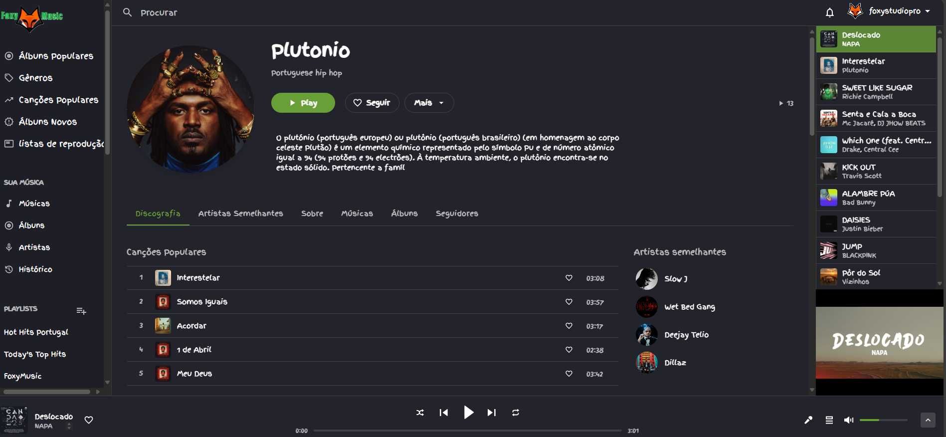 FoxyMusic - Music Ilimitada