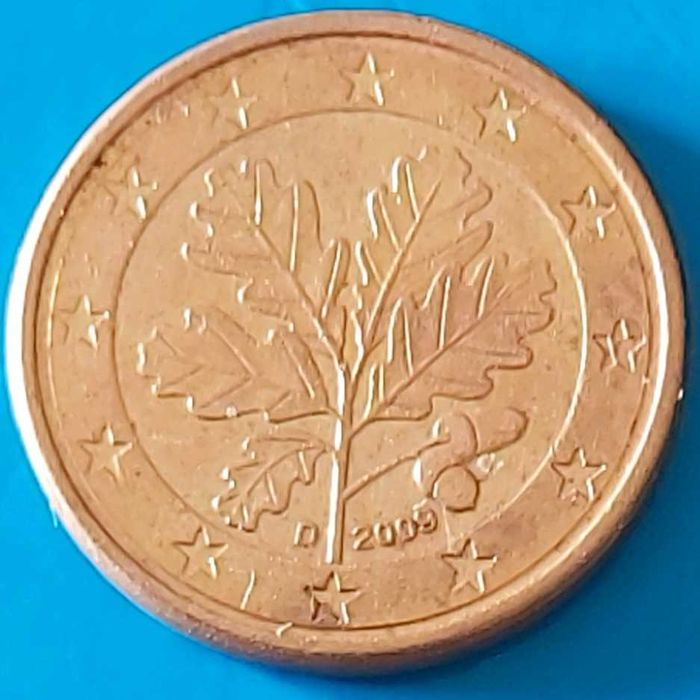 1 Centimo de 2009  *D* da Alemanha