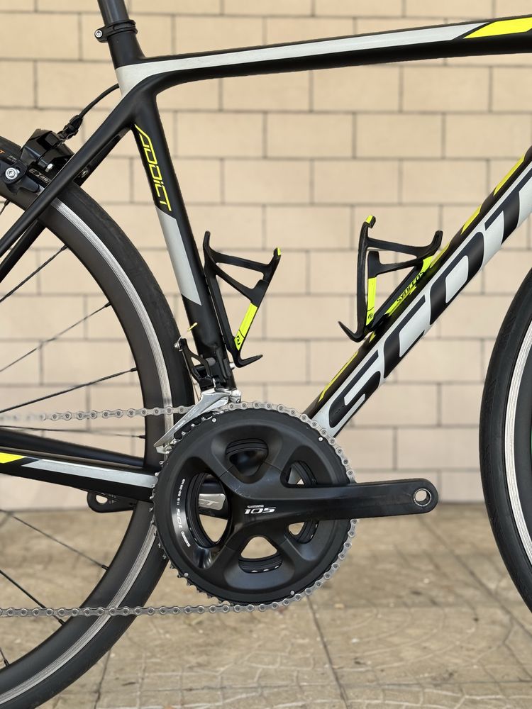 Bicicleta estrada scott addict 10 Carbono