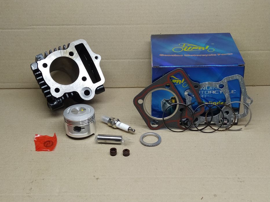 Поршневая ЦПГ мопеда Альфа Дельта 100куб (тюнинг для 50/70)