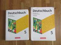 Manual escolar alemão - Deutschbuch 5º ano