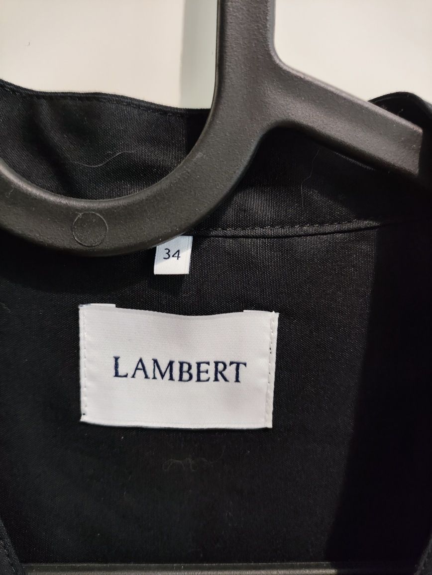 Czarna koszula w cekiny Lambert 34 cekinowa