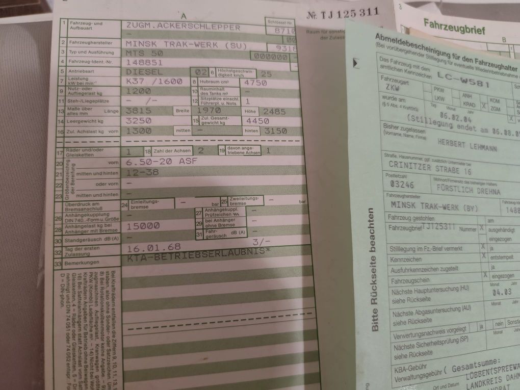 Ciągniki Traktor Mtz 50 Belarus Białoruś