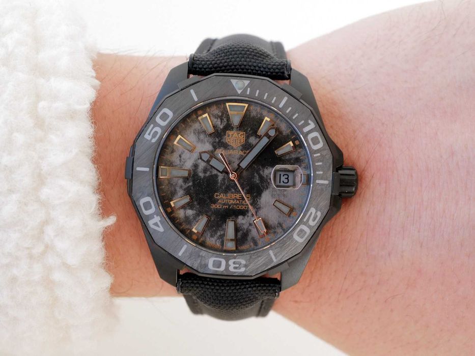 TAG Heuer Aquaracer Calibre 5 Titanium Carbon Limited Edition 41mm