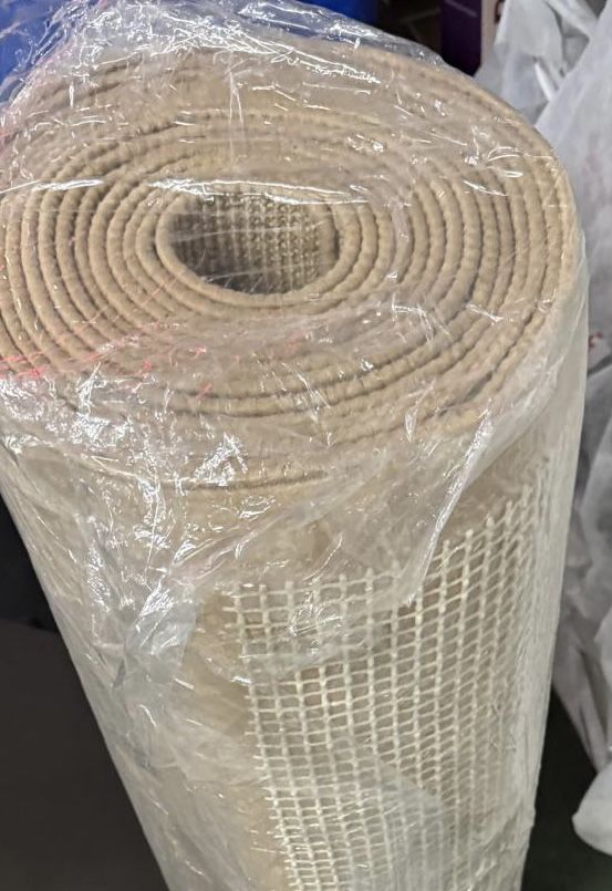 Passadeira de sisal.