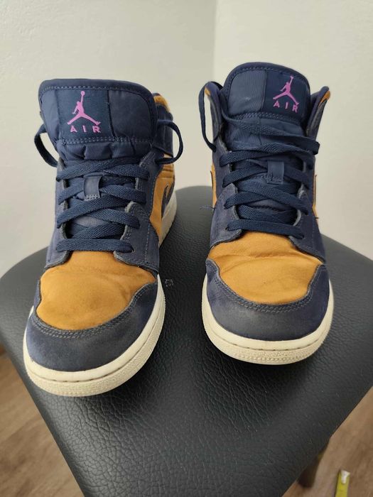 Хайтопи осінні Nike орегінал замшеві