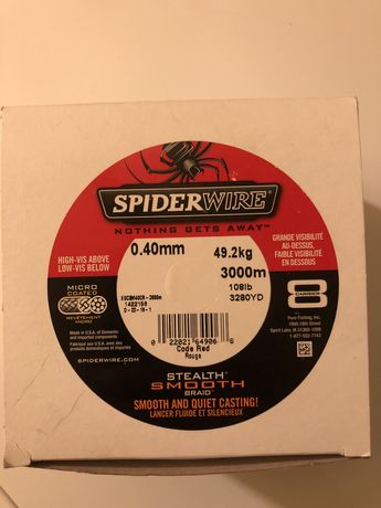 Ultra mocna Plecionka ! Spiderwire 0,40mm