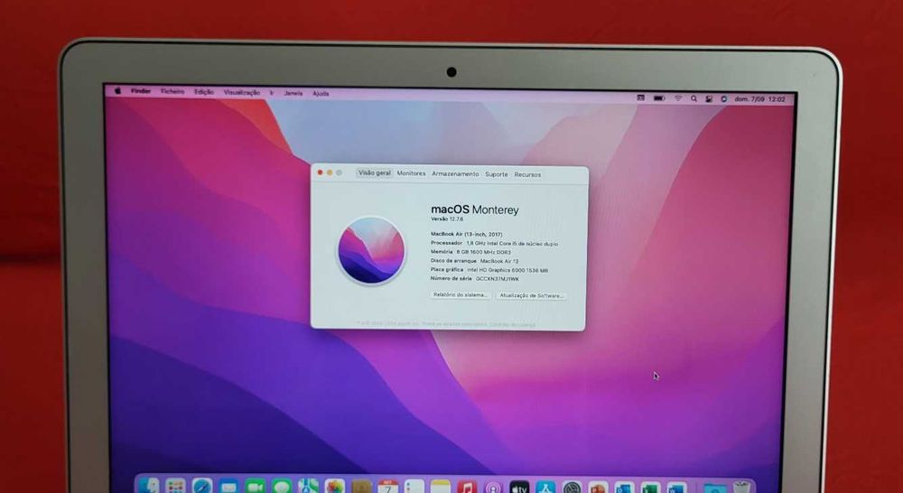 MACBOOK Air 13 Completamente Novo, Apenas 197 Ciclos de Bateria