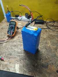 Bateria de lítio 10S5P 36V 15Amperes para trotinetes elétricas