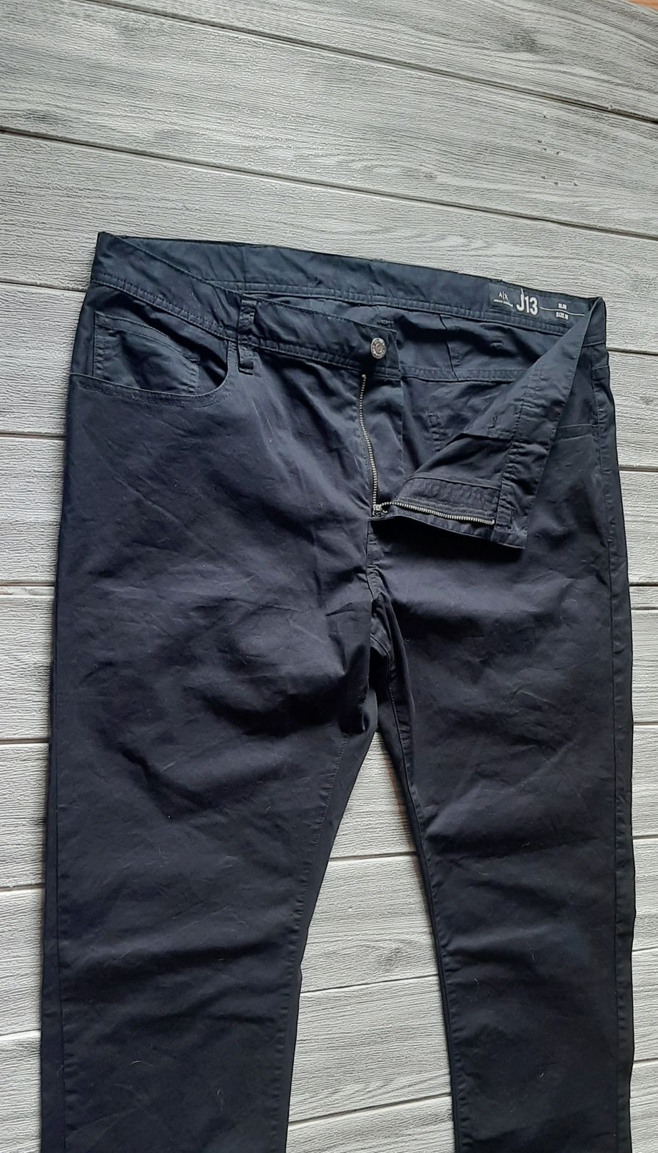 Spodnie męskie Armani Exchange stylowe L XL lekkie wiosenne elastyczne