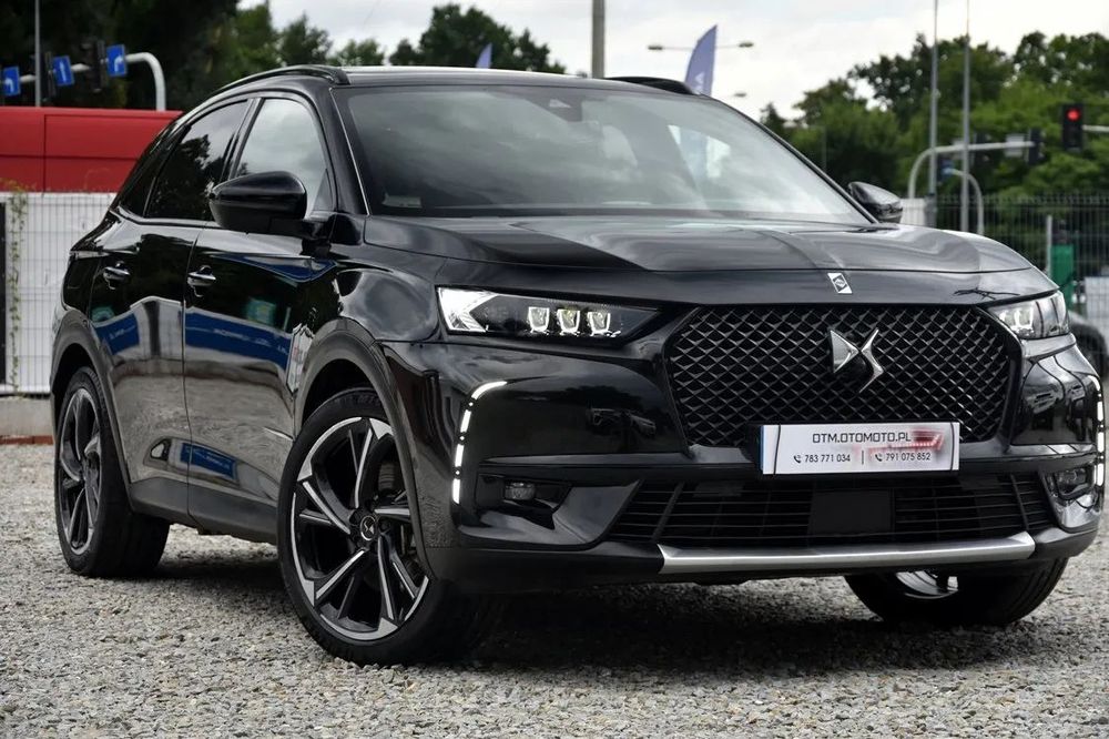 DS Automobiles DS 7 Crossback LED Navi SKÓRA FULL LED LOUVRE bogato wyposażony masaże grzane fotele