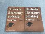 Historia literatury polskiej w zarysie tom 1 i 2