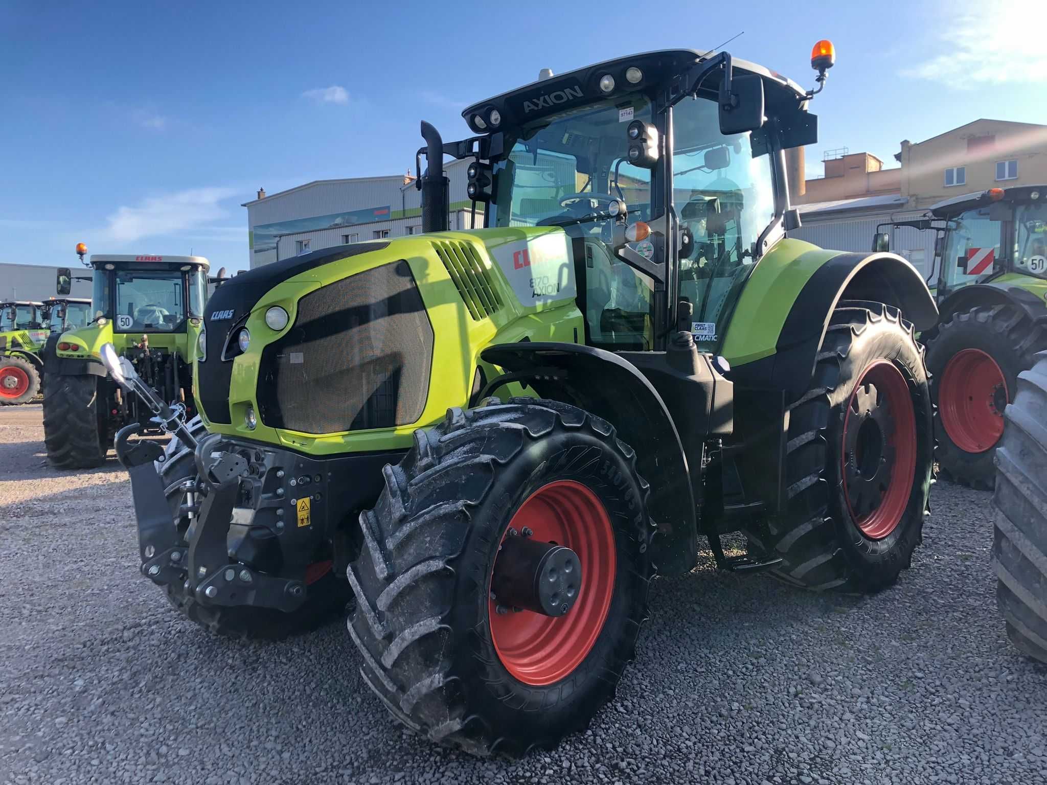 Трактор Клаас.Claas Axion 870. 2017.