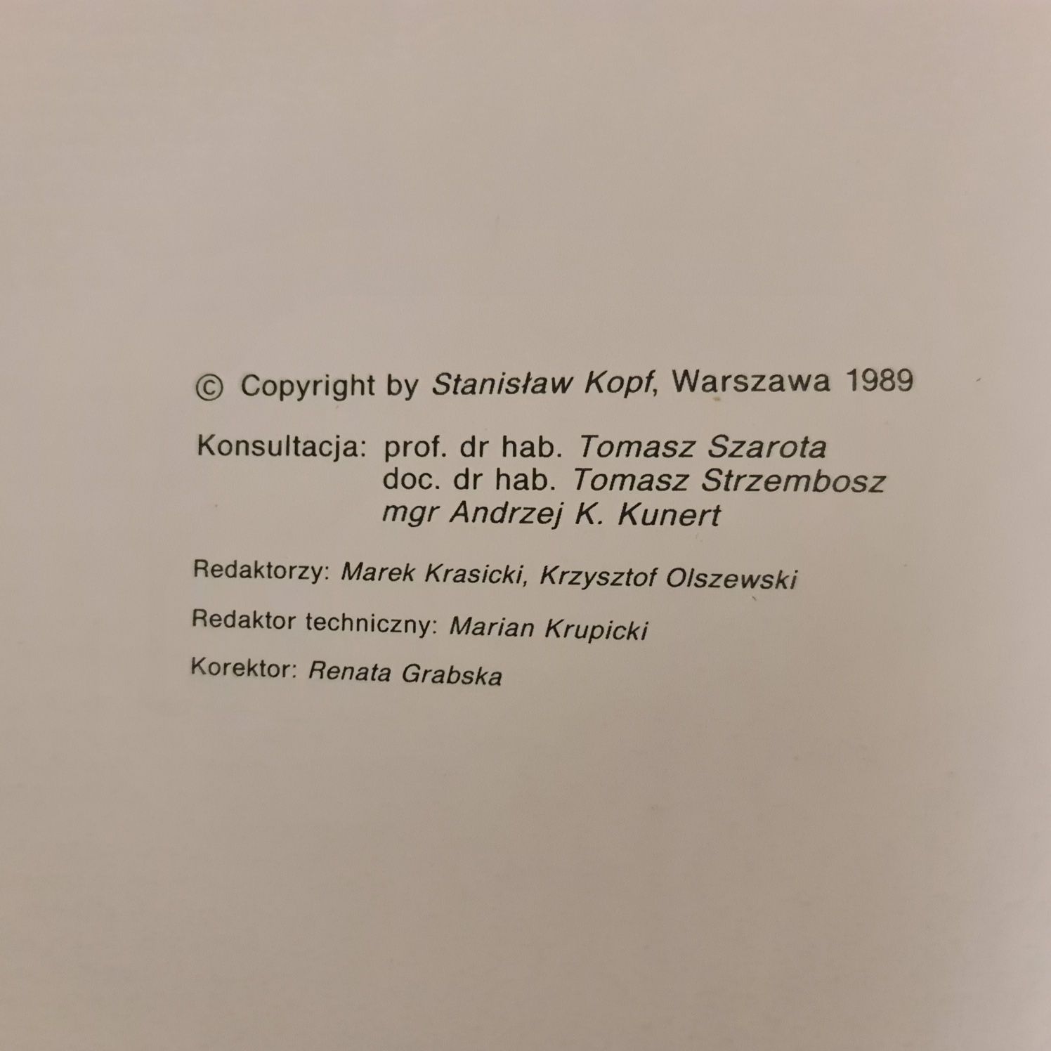 Lata okupacji Stanisław Kopf