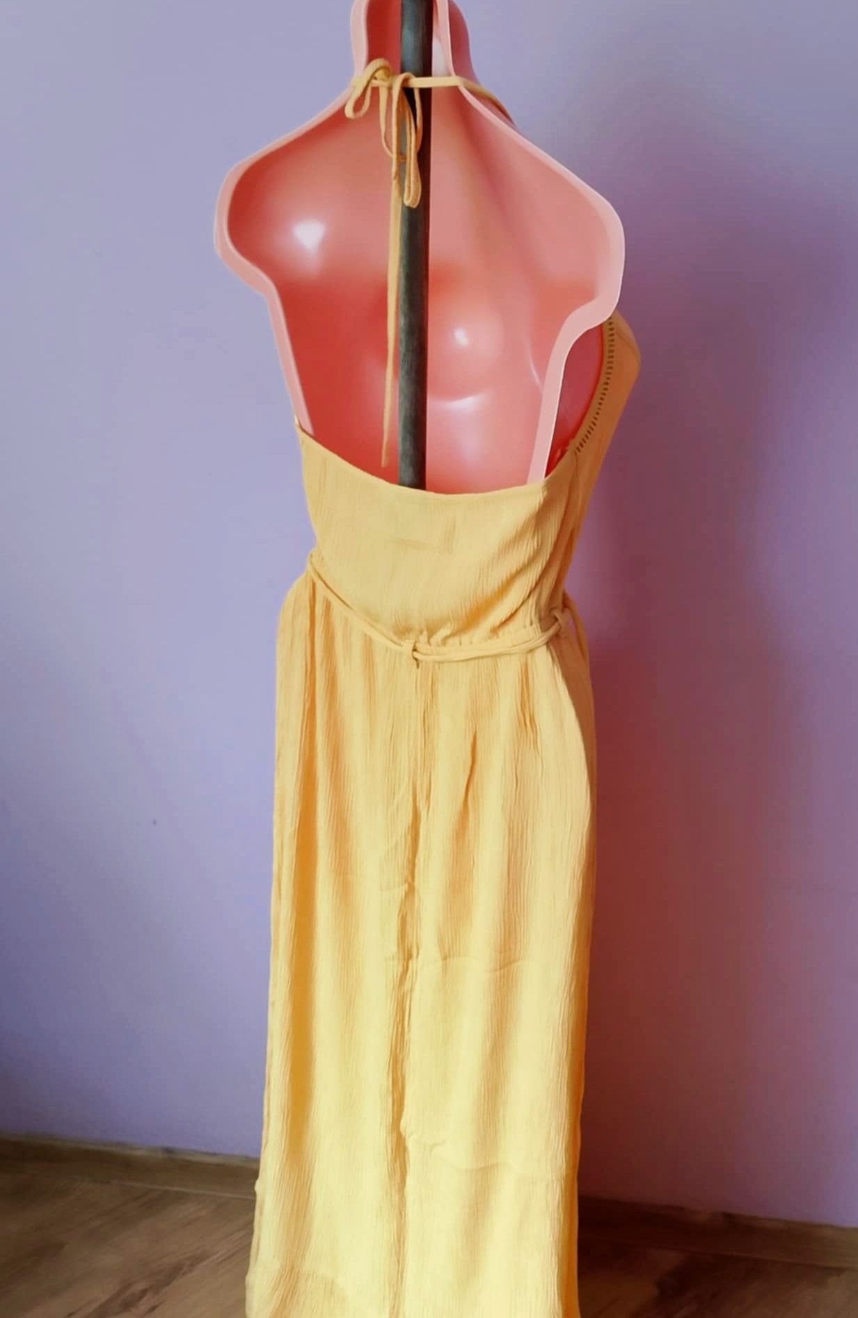 Długa żółta sukienka Miss Selfridge rozmiar XS/34