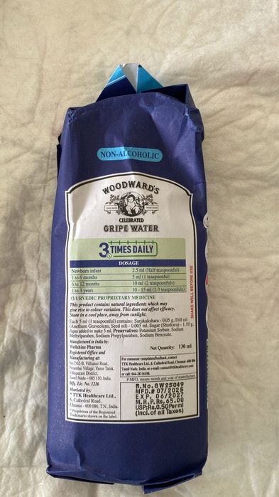 Gripewater (anticolicas/facilita a digestao)