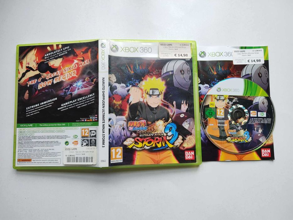 Xbox 360 gra Naruto Ultimate Ninja Storm 3