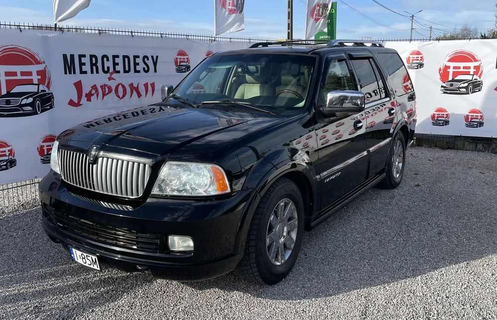 Lincoln Navigator 5.4 V8 4WD, Niski Przebieg, Japonia, Faktura Vat