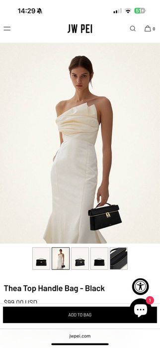 Сумка JW PEI Thea Top Handle Bag