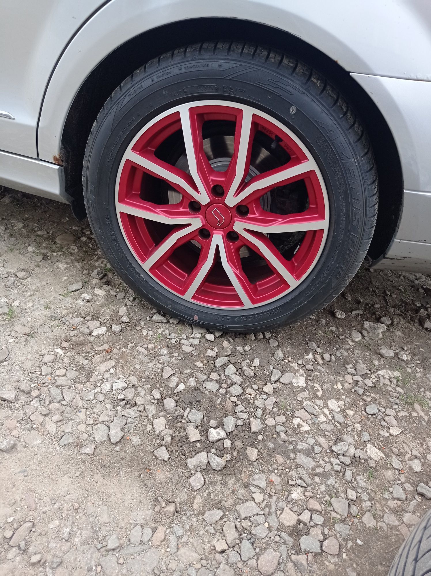 Alufelgi audi 5x112 17/225/50 opony letnie nowe