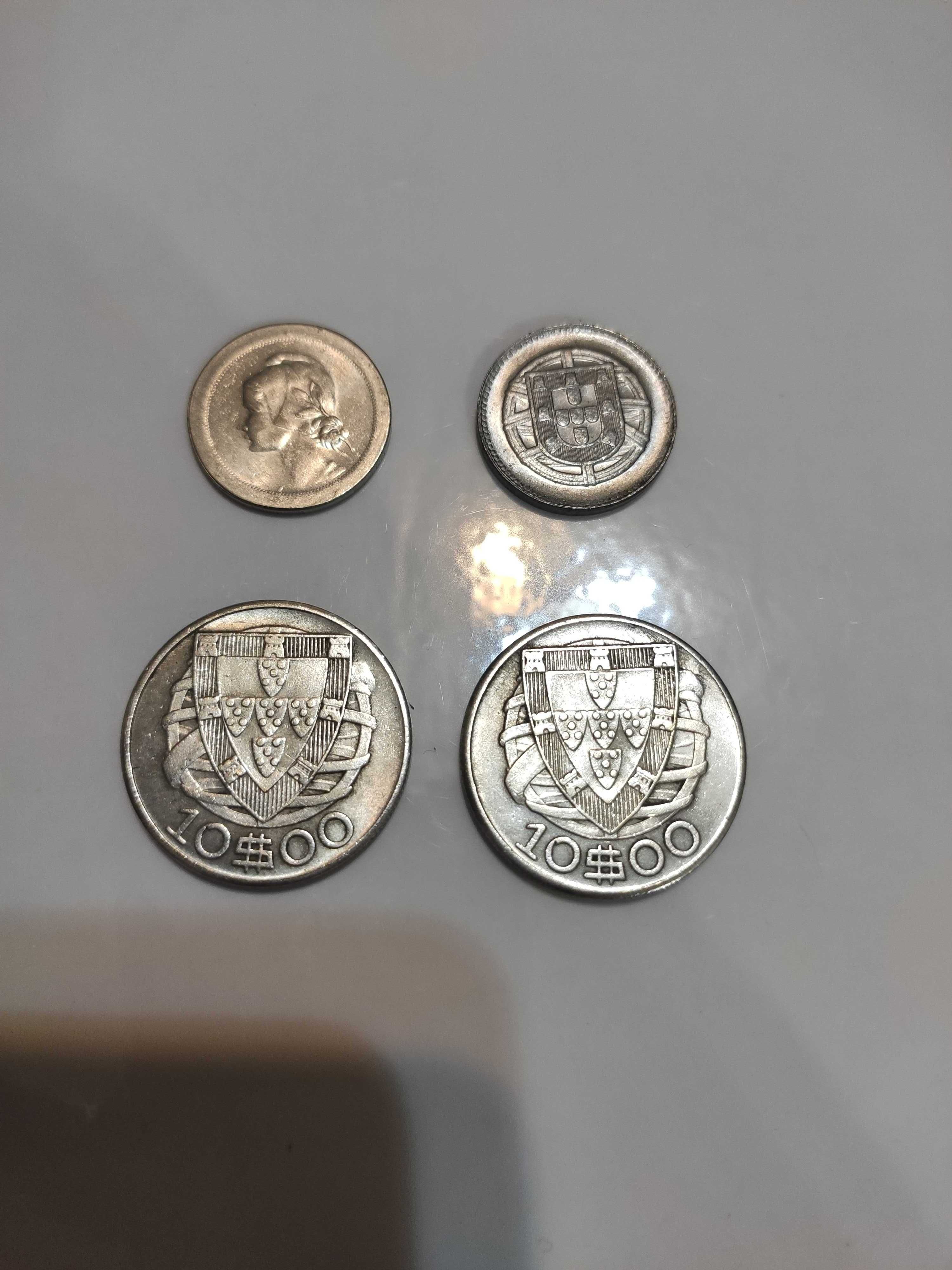 Moedas escudos 1922, 1918, 1937, 1942 *RÉPLICAS*