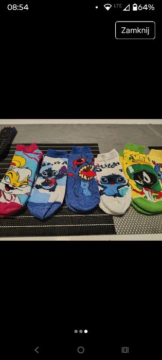 Nowe skarpetki r.34-36