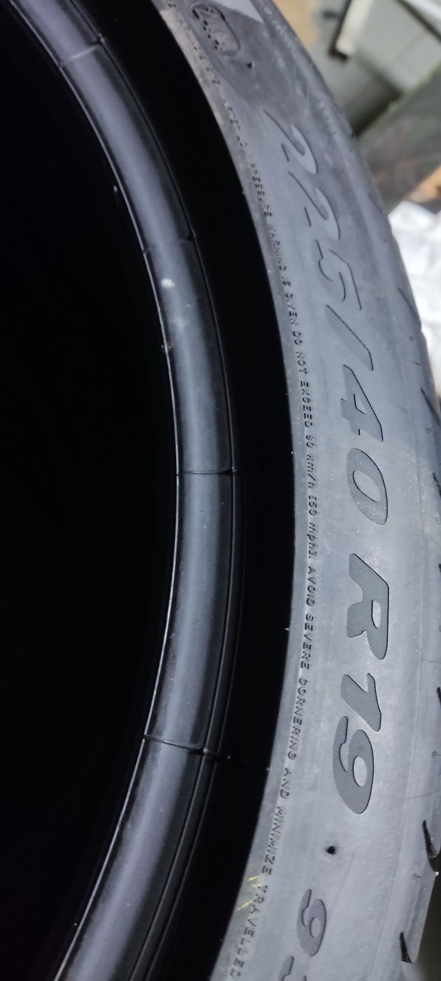 opona Pirelli p zero run flat 225/40r19