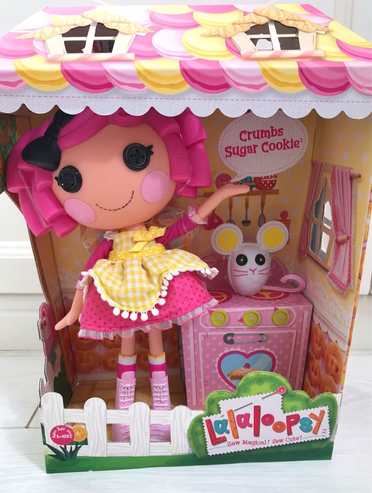 Lalaloopsy Crumbs Sugar Cookie & Pet Mouse. Америка. Лол.