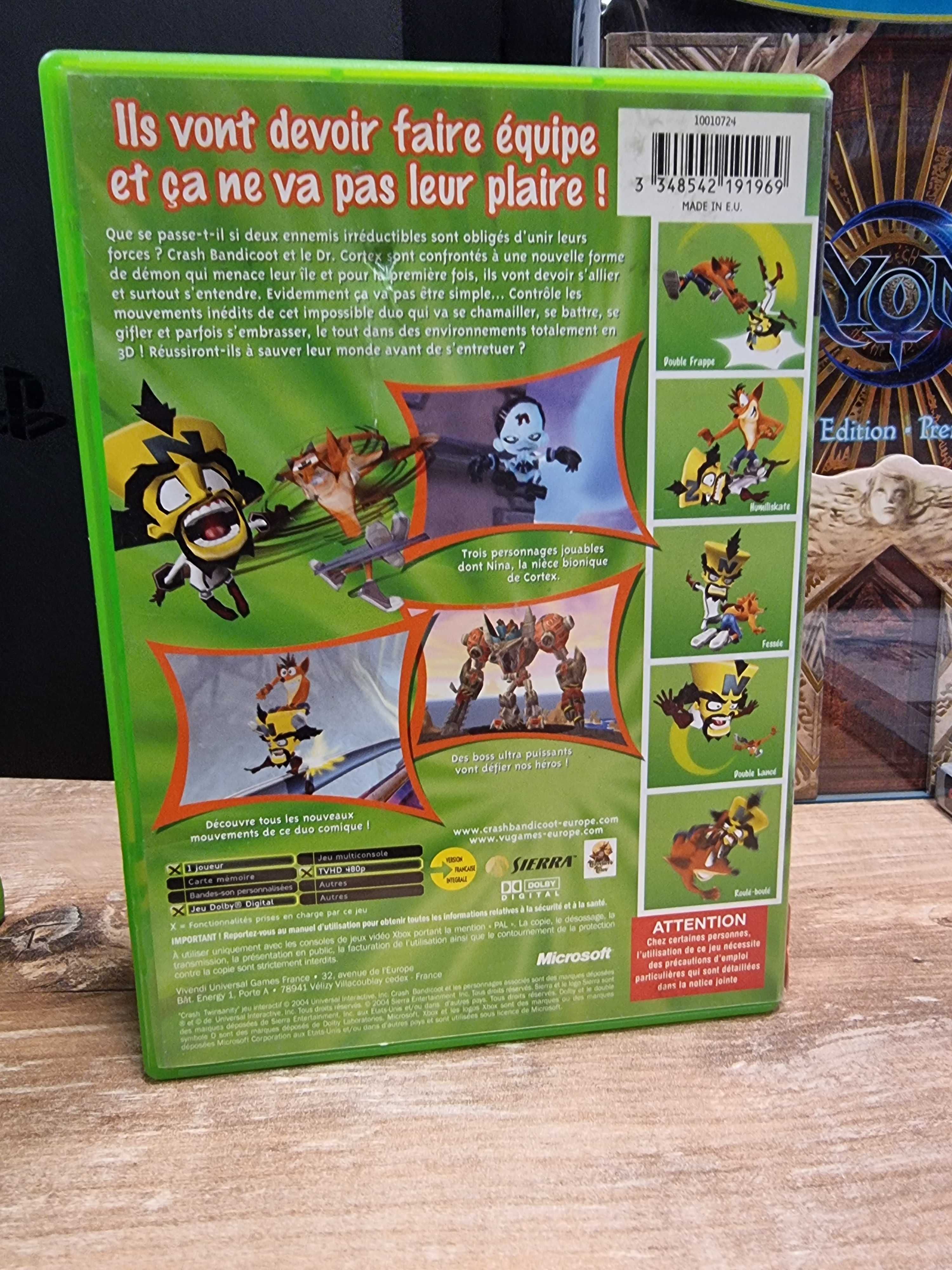 Gra CRASH Twinsanity Microsoft Xbox Sklep/Wysyłka/Wymiana