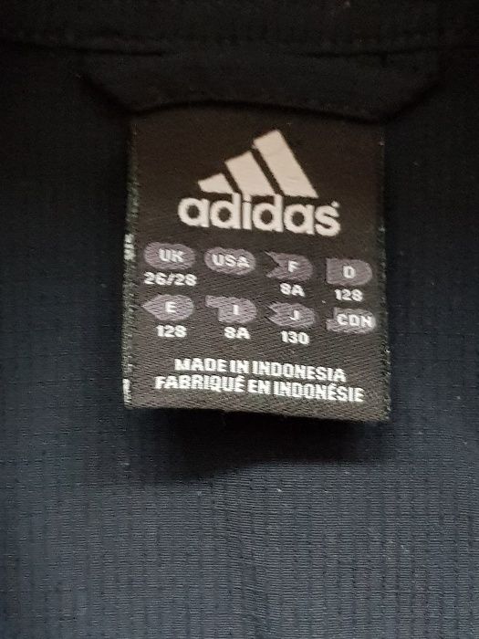 Adidas extra koszula czarna 128-130 cm