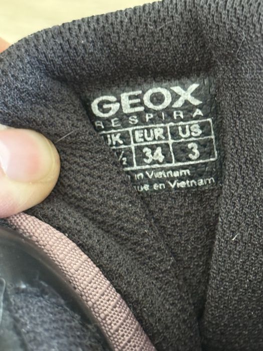 Зимові чоботи GEOX amphibiox 34 розмір
