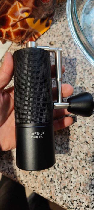 Ручна кавомолка Timemore Chestnut C3 ESP Pro Black (S2CBurr)