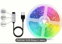 Zestaw Podświetlenia LED RGB 2m