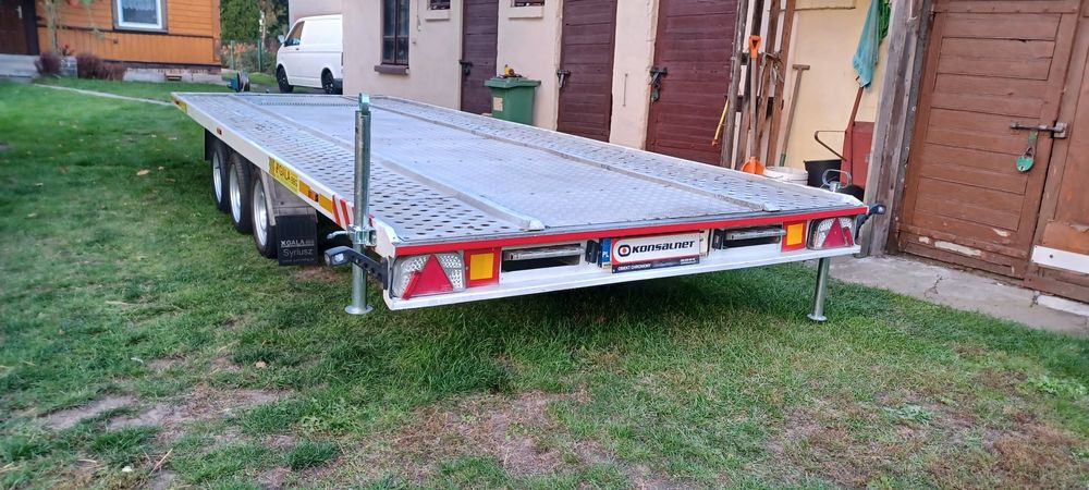 REZERWACJA Przyczepa Laweta "SYRIUSZ"6,20/2,15m DMC 3,5T Trzy Osie