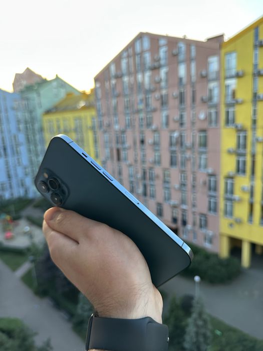 92% Аккум Идеал iPhone 12 Pro Max 128Gb Pacific Blue Айфон про мах
