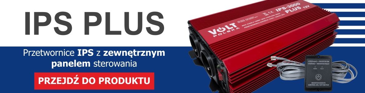 Przetwornica Ips 600 Duo 12/24V/230V Volt Polska