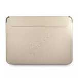guess sleeve gucs13pusaslg 13" złoty /gold saffiano script