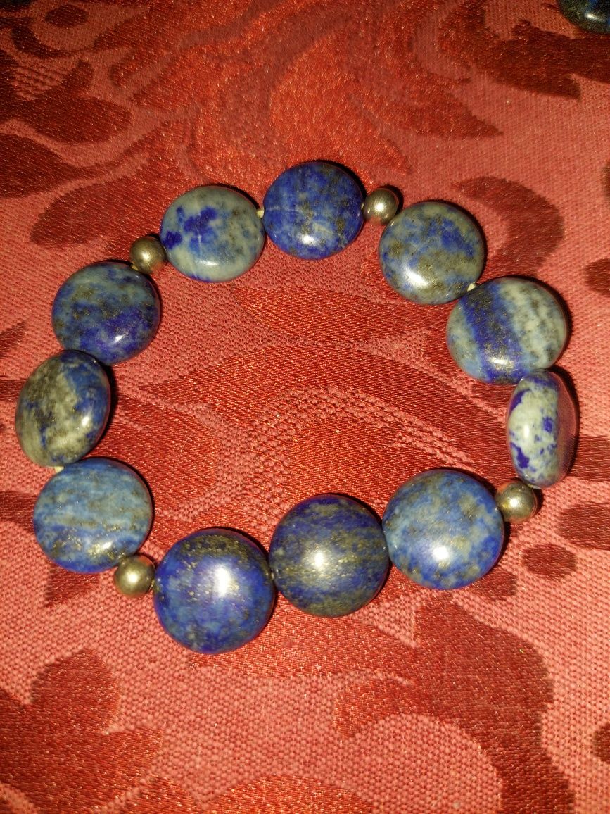 Colar e Pulseira em Lapislazzuli