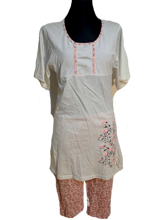 Piżama damska spodnie 3/4 r. L/XL