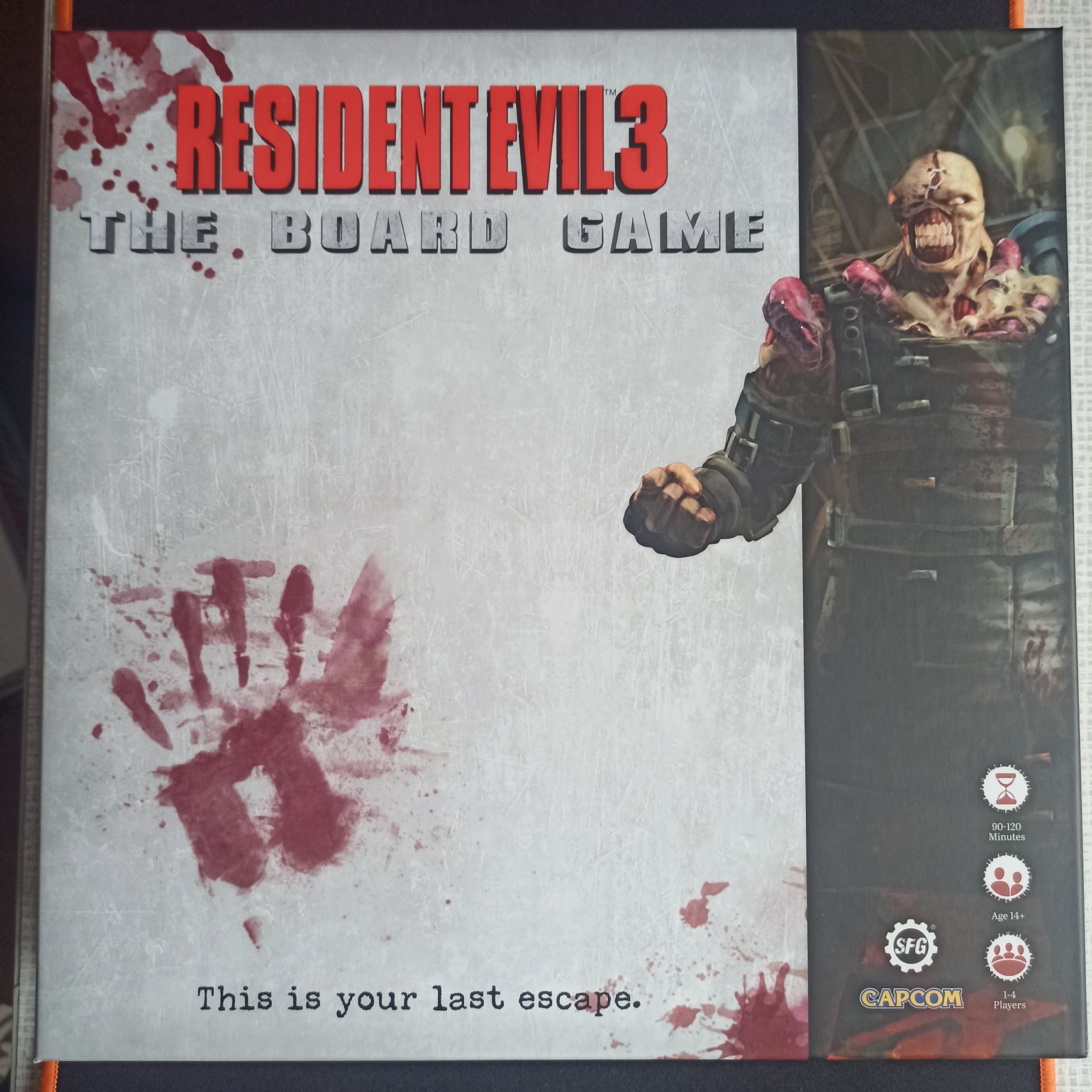 Resident Evil 3: The Board Game + City of Ruin pomalowane