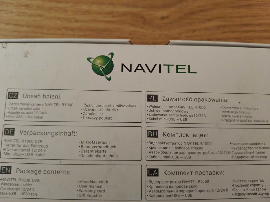 Wideorejestrator  Navitel R1000.