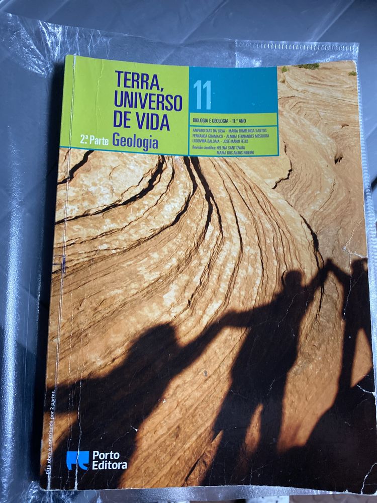 Livro de Geologia 11ºano Terra, Universo de Vida