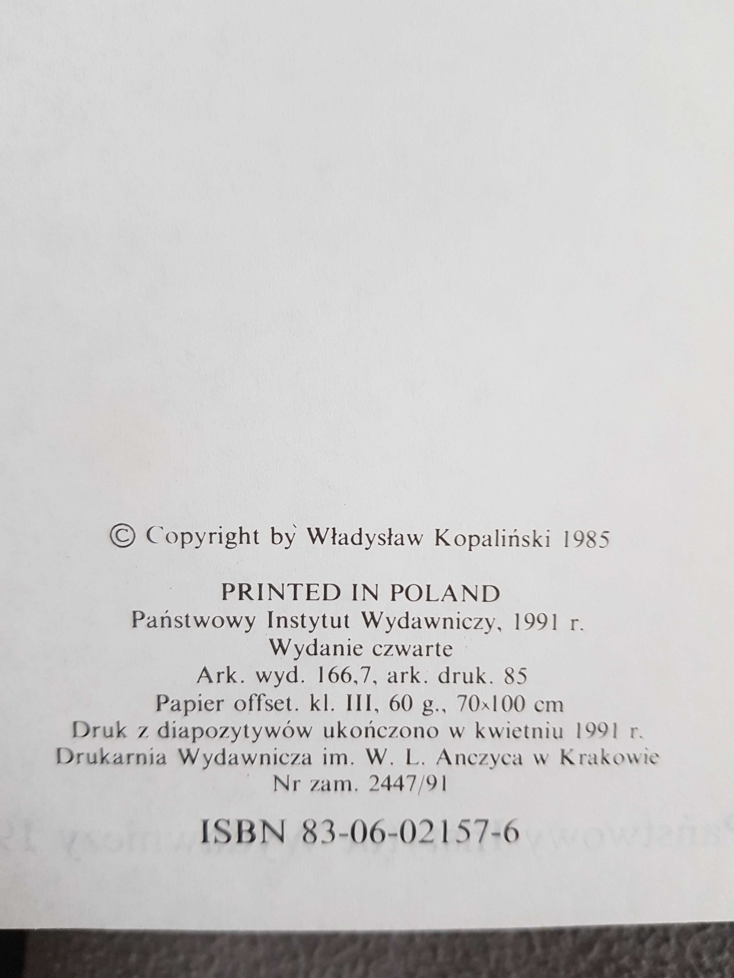 Słownik mitów i tradycji kultury- Władysław Kopaliński