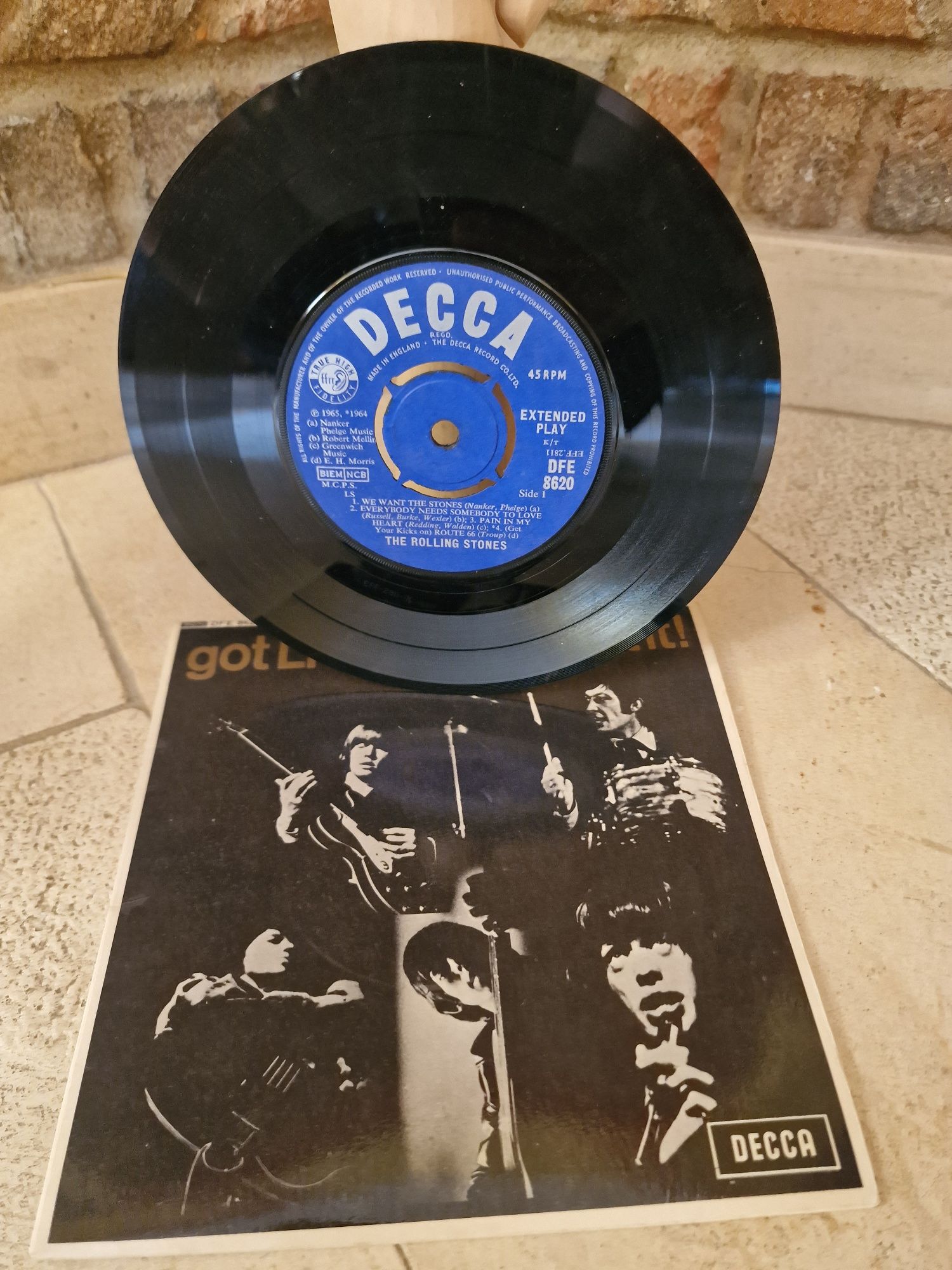 The Rolling Stones 2 vinis singles 1964