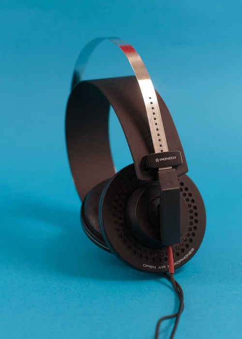Słuchawki przewodowe Pioneer SE-2 1980 r. hifi oldschool vintage
