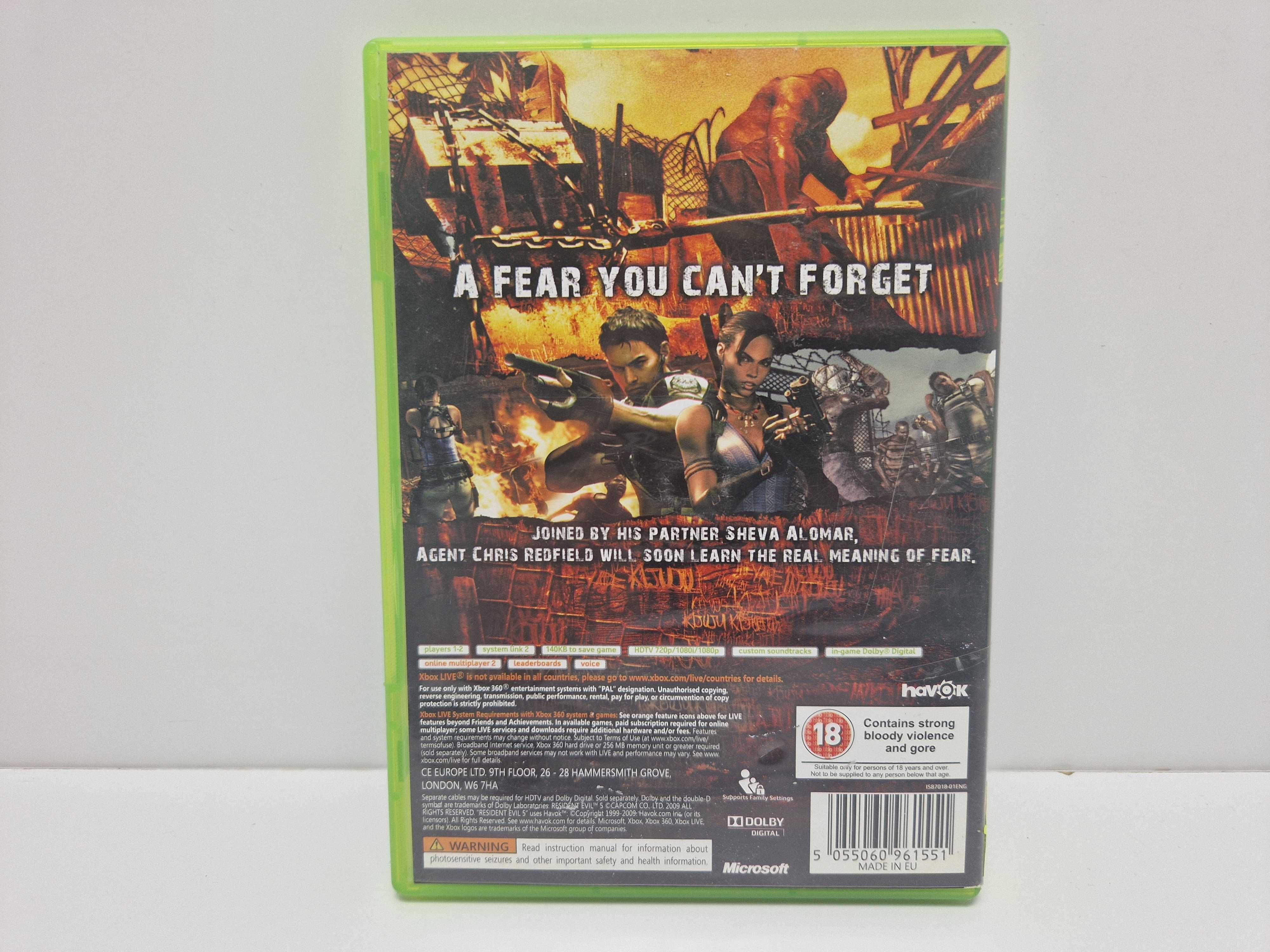 Gra Resident Evil XBox 360