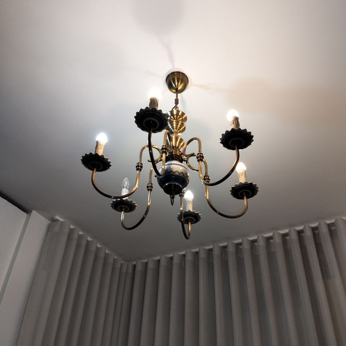 Candeeiros de louça de viana